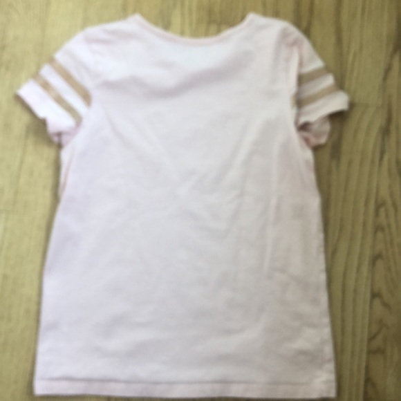 🇫🇷 Galeries Lafayette pink and Gold T-shirt - Picture 4 of 4